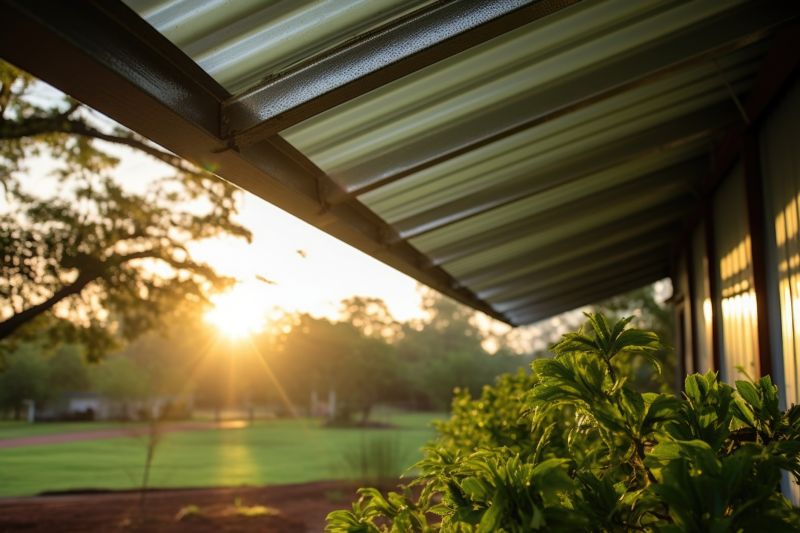 Metal Shade Installation in Sonoma County, CA